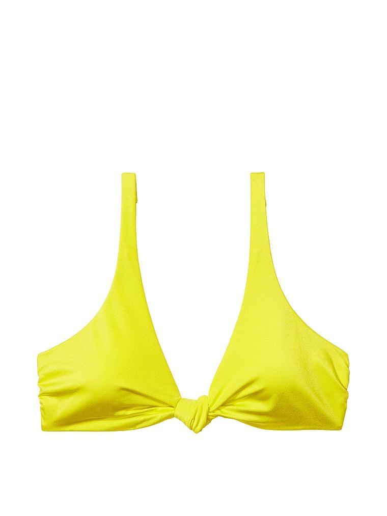 Knotted Bralette Bikini Top Product Image