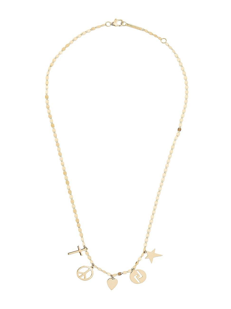 Lana Petite Nude Multicharm Necklace Product Image