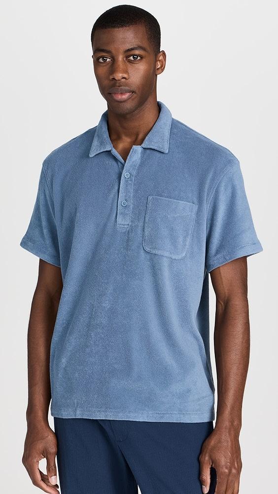 Club Monaco Terry Polo | Shopbop Product Image