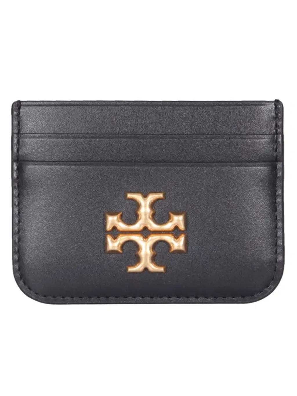 TORY BURCH Eleanor Card Holder In Black Product Image