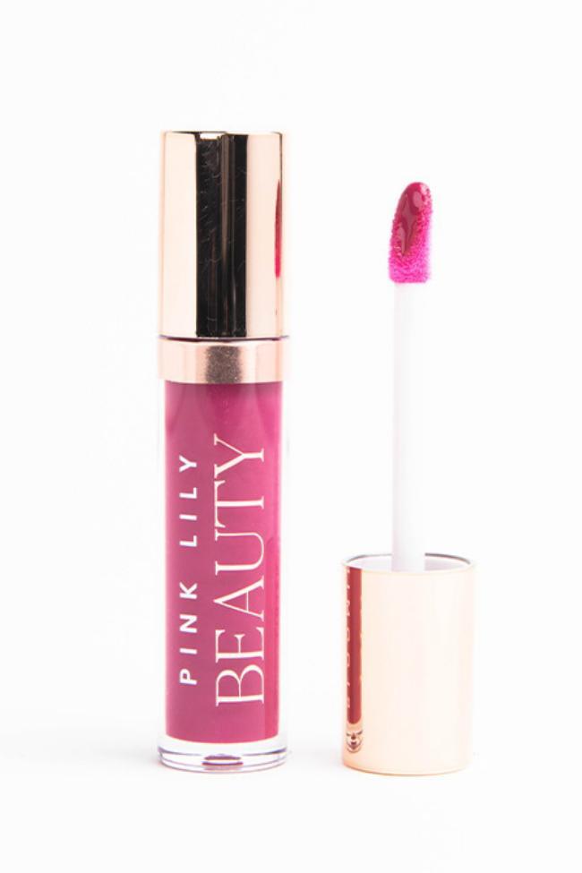 Pink Lily Beauty Blooming Gloss Tinted Lip Oil - Mauve All Day Product Image