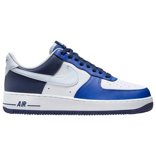 Nike Mens Nike Air Force 1 07 LV8 - Mens Shoes Blue/White/Grey Product Image