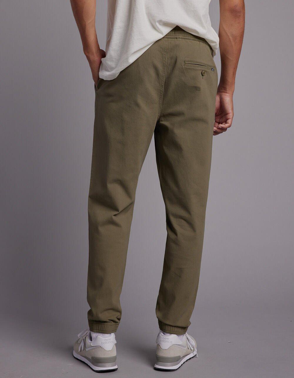 RSQ Mens Twill Jogger Pants Product Image