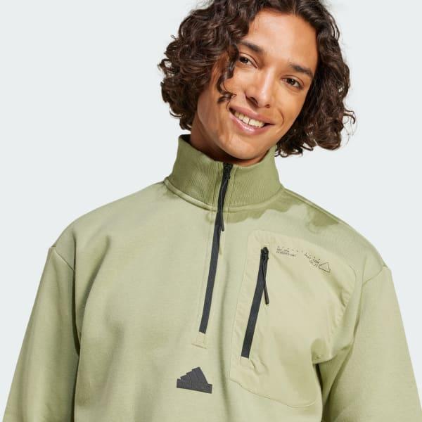 City Escape Fleece Half-Zip Sweatshirt Product Image