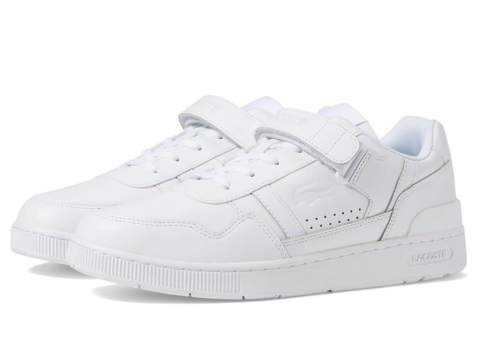 Lacoste T-Clip VLC 223 1 SMA White) Men's Shoes Product Image