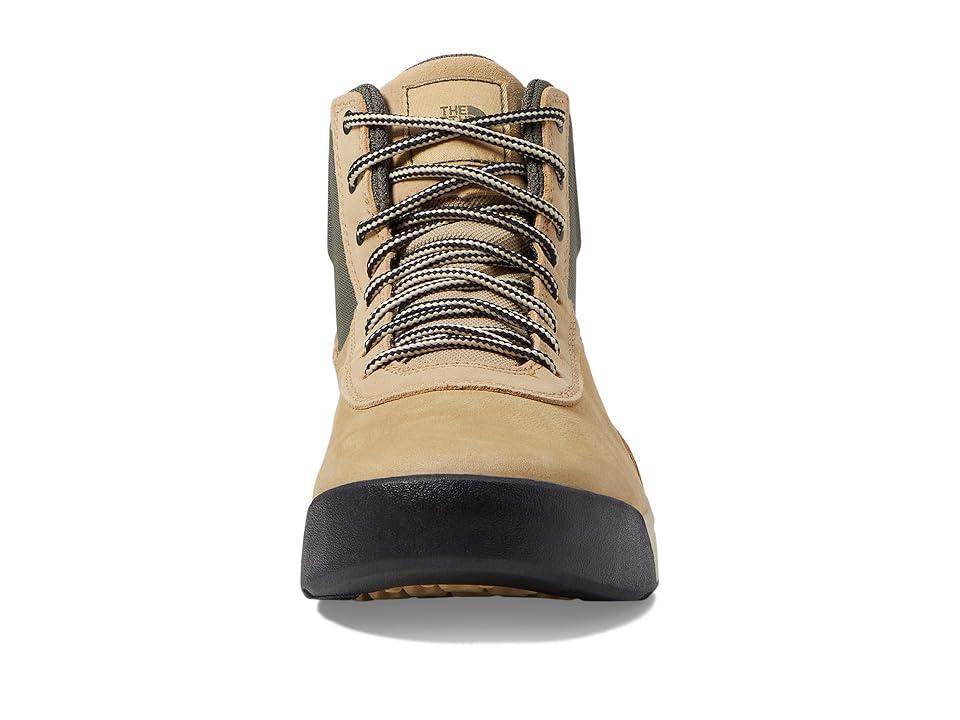 Mens The North Face Larimer Mid Waterproof SE Boot - Almond Butter / TNF Black Product Image