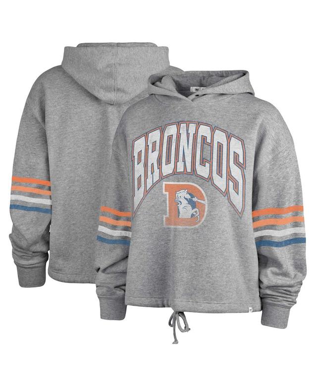 Womens 47 Gray Denver Broncos Upland Bennett Pullover Hoodie Product Image