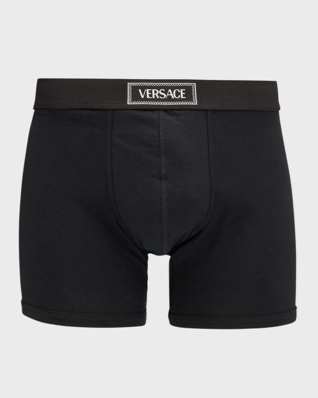 Mens Cotton Jersey Logo Boxer Briefs Product Image