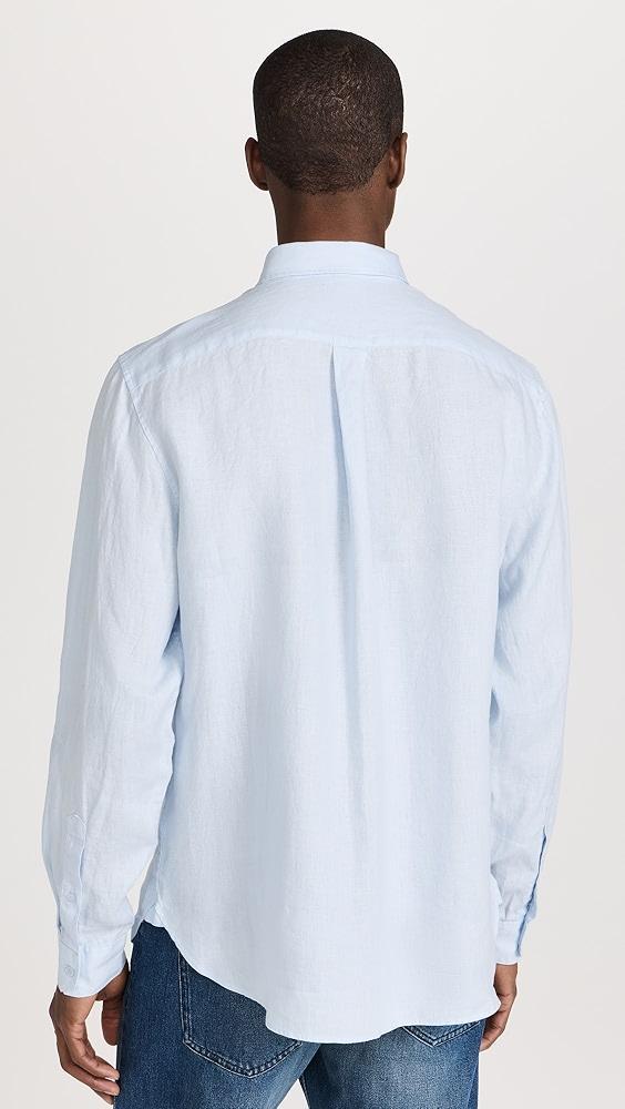 Vince Linen Shirt | Shopbop Product Image