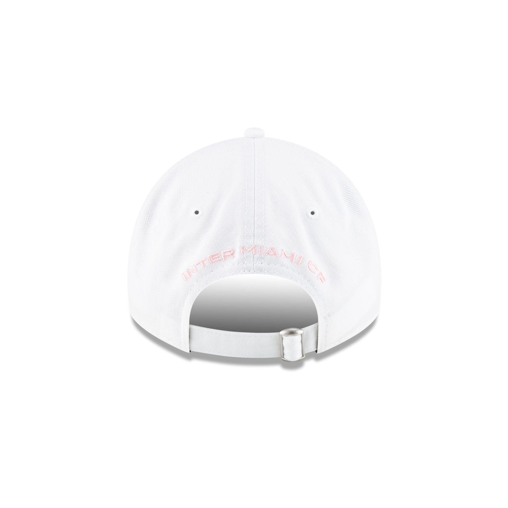 Inter Miami Basic White 9TWENTY Adjustable Hat Male Product Image