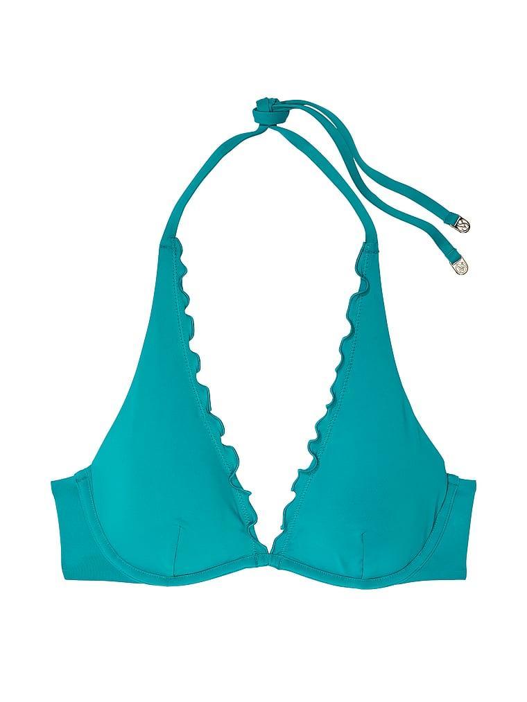 VS Archives Essential Ruffled Halter Bikini Top Product Image