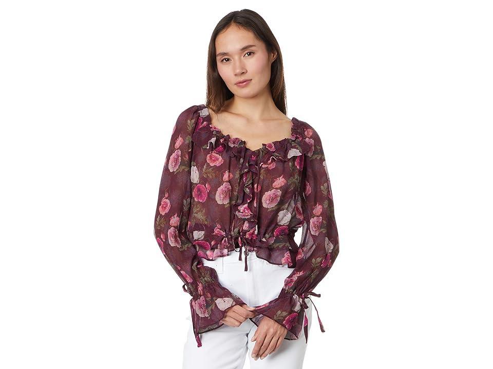 Womens Lanea Floral Silk Blouse Product Image