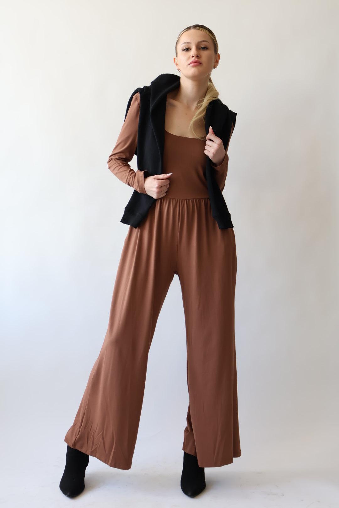 Emma Long Sleeve Everyday Jumpsuit Product Image