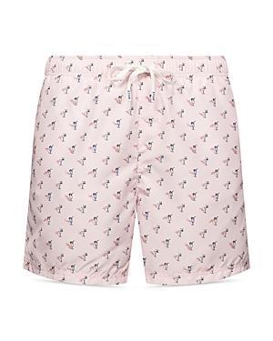 Eton Printed 5 Swim Trunks Product Image