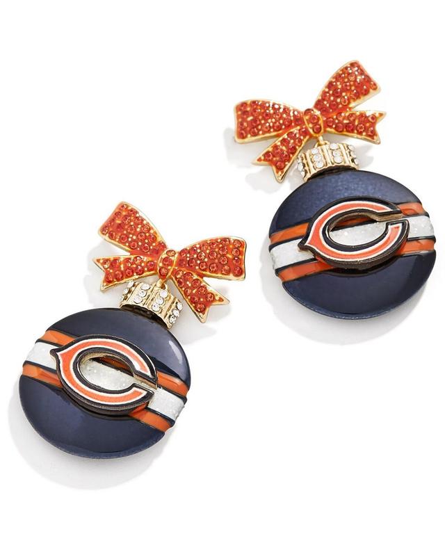 Womens Baublebar Chicago Bears Ornament Earrings Product Image