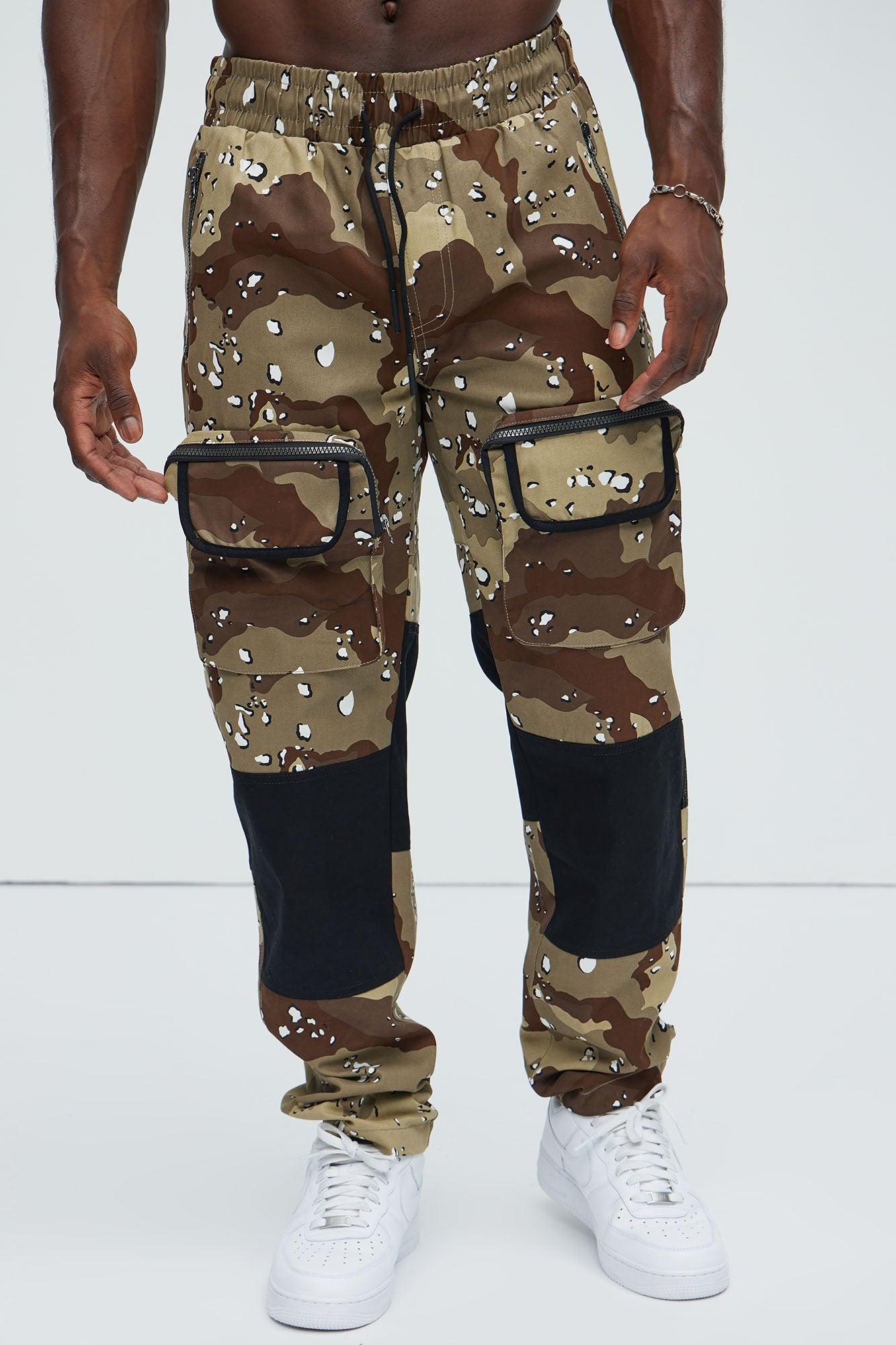 Take No Loss Cargo Camo Pants - Camouflage Product Image