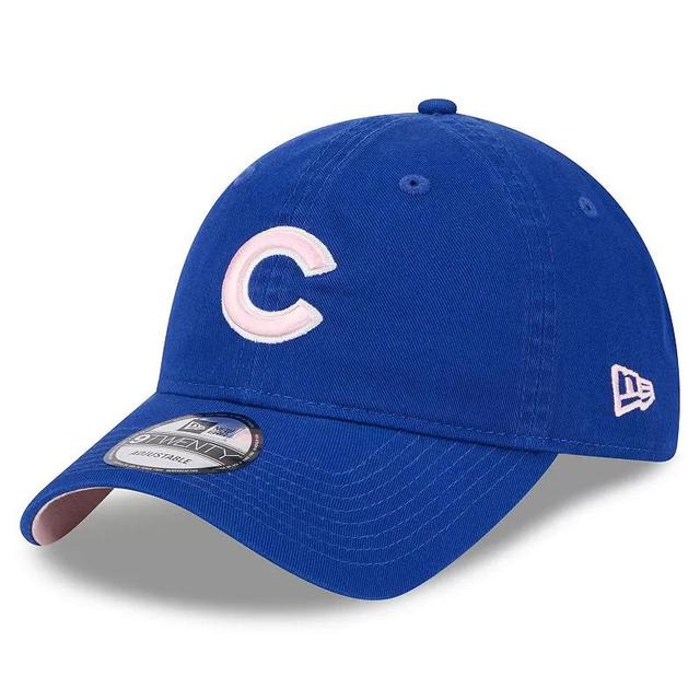 Mens New Era Royal Chicago Cubs 2024 Mothers Day 9TWENTY Adjustable Hat Product Image