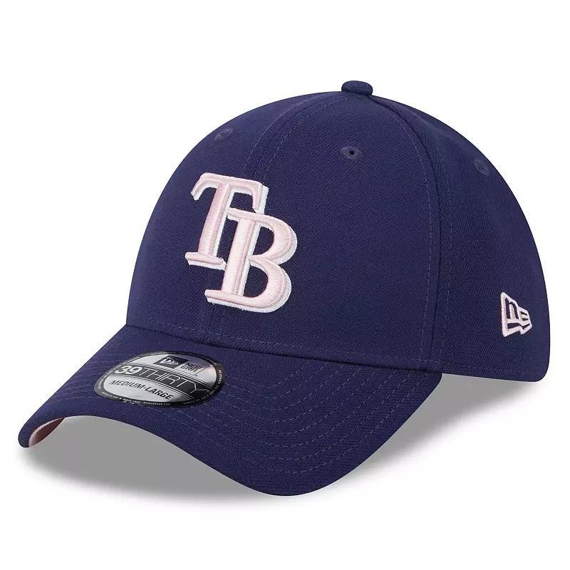 Mens New Era Tampa Bay Rays 2024 Mothers Day 39THIRTY Flex Hat Blue Product Image