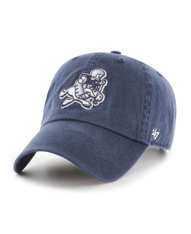 Mens 47 Brand Navy Dallas Cowboys Retro Joe Clean Up Adjustable Hat Product Image