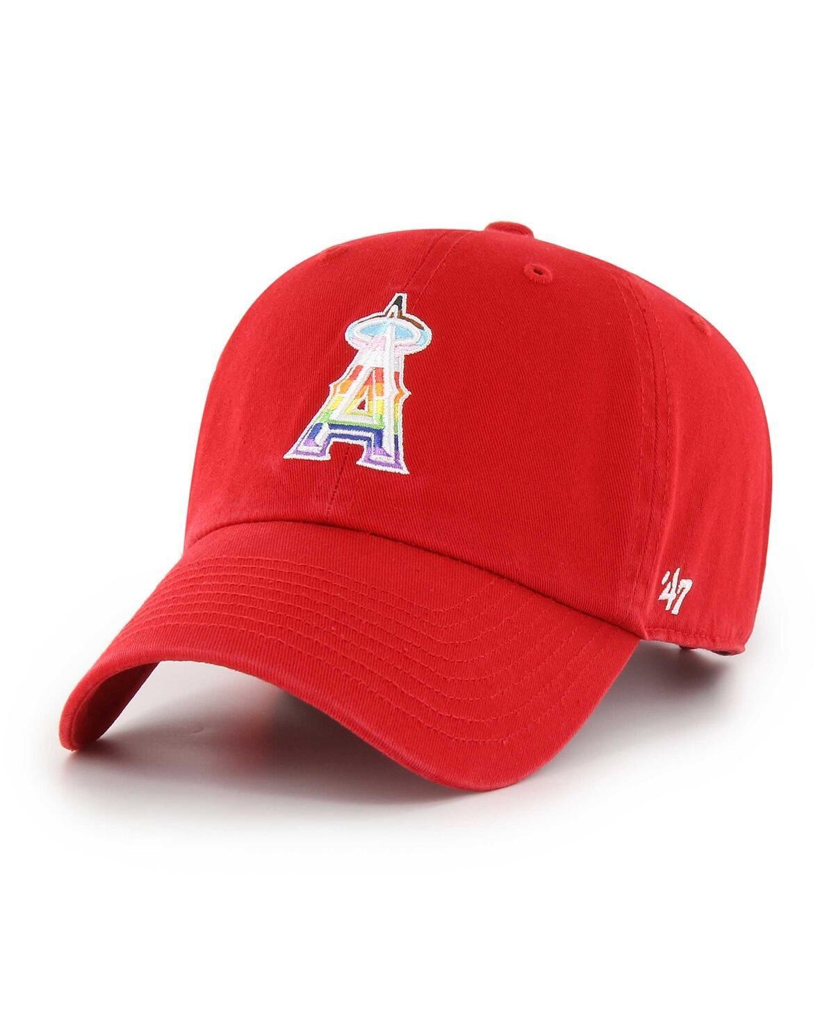 Mens 47 Los Angeles Angels Team Pride Clean Up Adjustable Hat Product Image