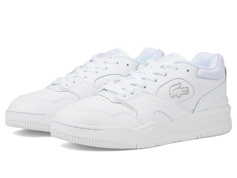 Lacoste Lineshot 223 4 SMA White) Men's Shoes Product Image