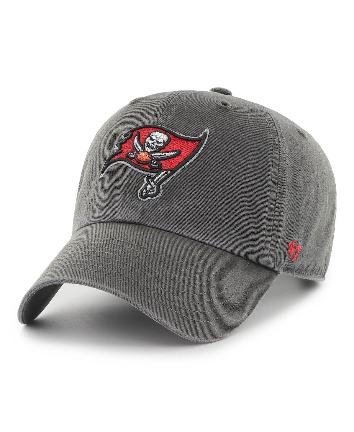 Mens 47 Brand Graphite Tampa Bay Buccaneers Secondary Clean Up Adjustable Hat Product Image