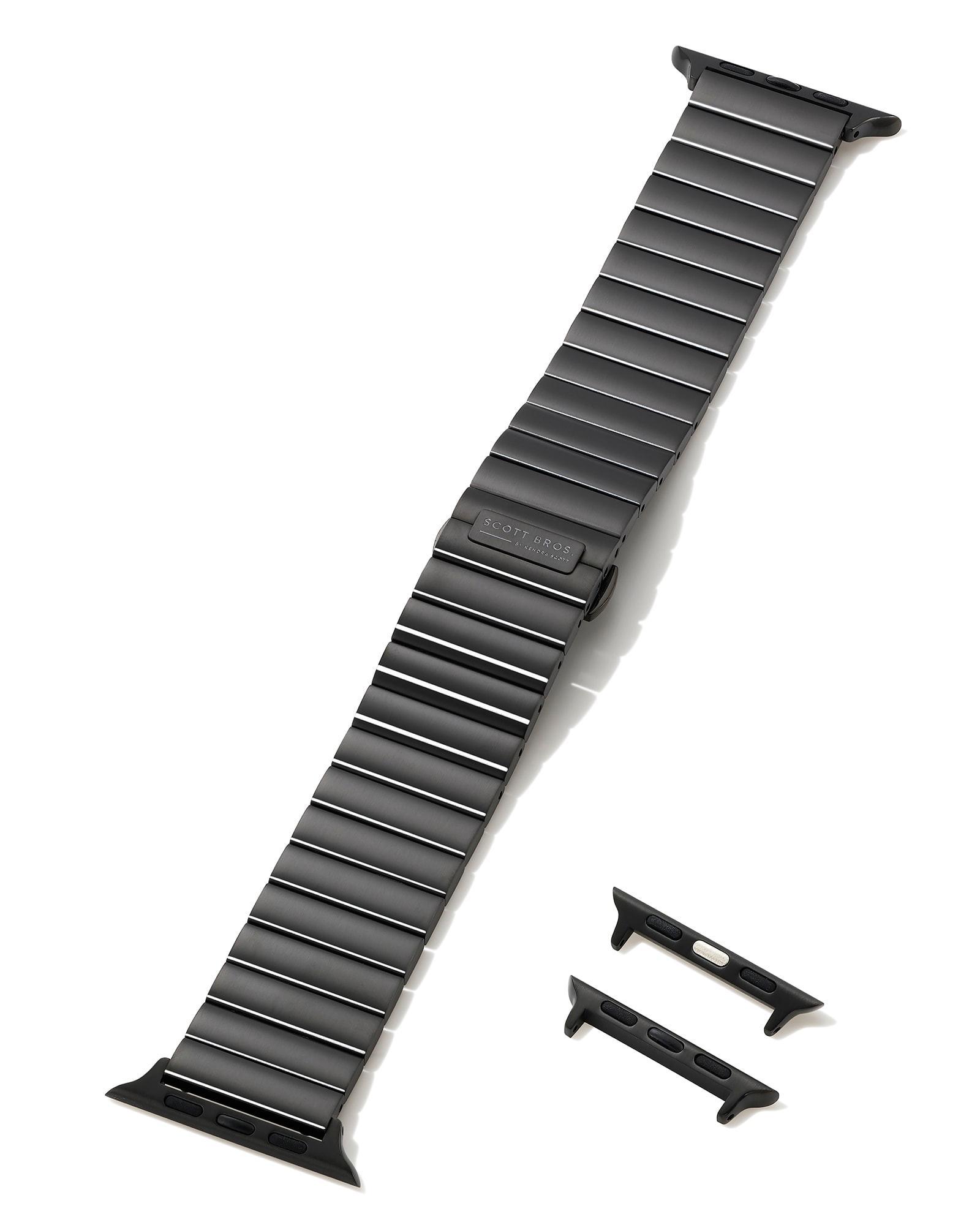 Hudson Watch Band in Black Stainless Steel Product Image