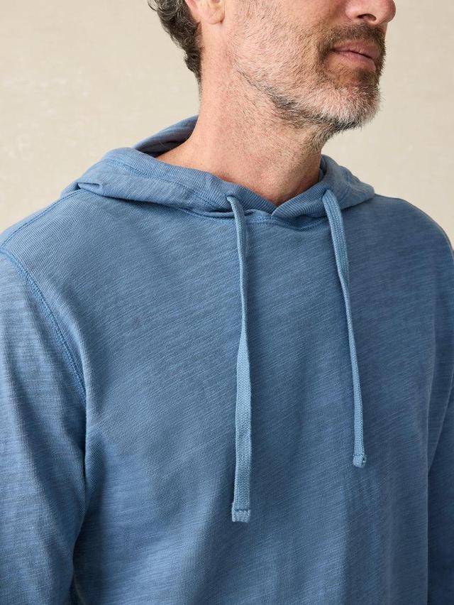 Sunwashed Slub Hoodie - Aqua Ocean Product Image