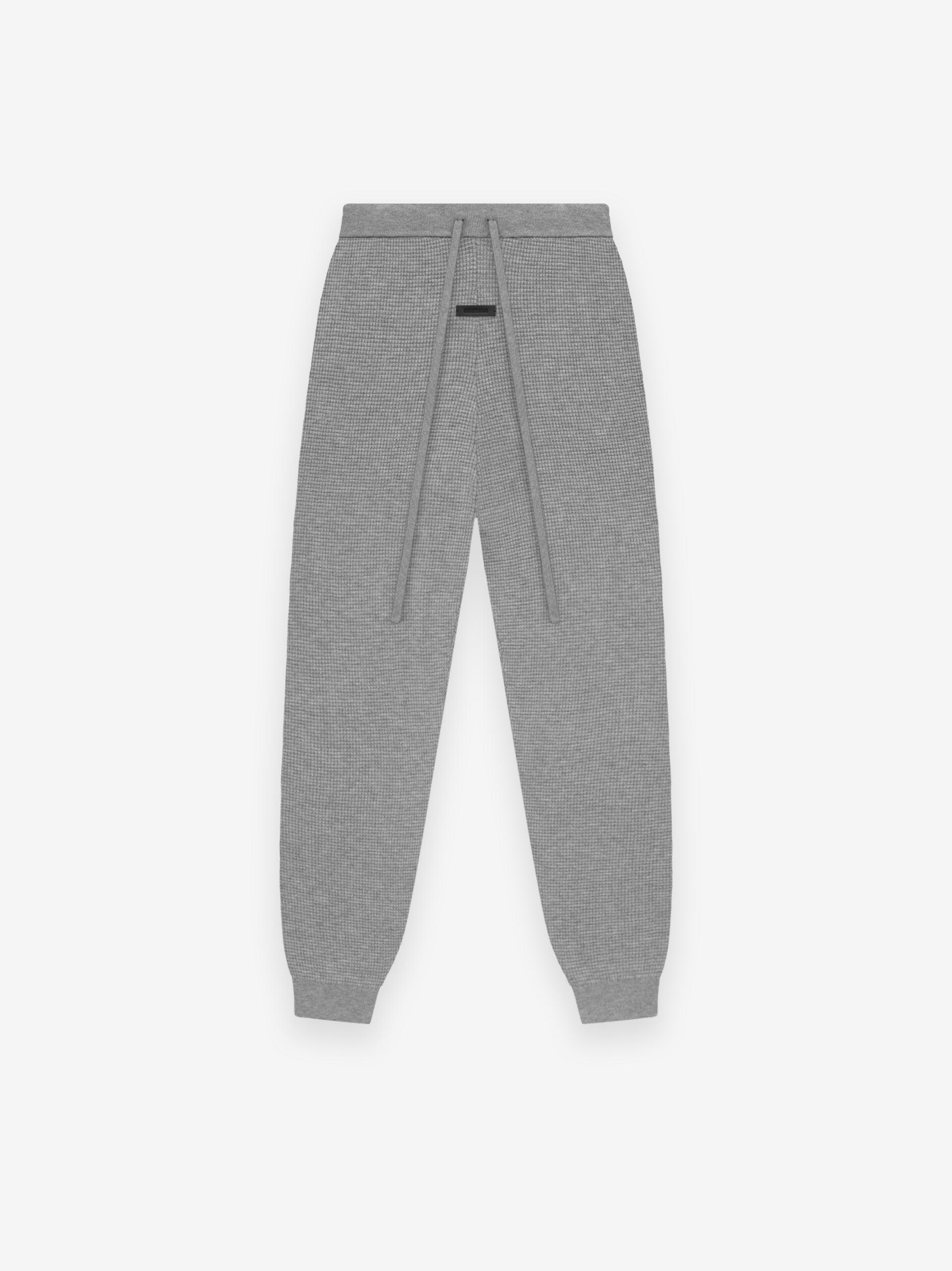 Womens Waffle Fitted Sweatpant Female Product Image