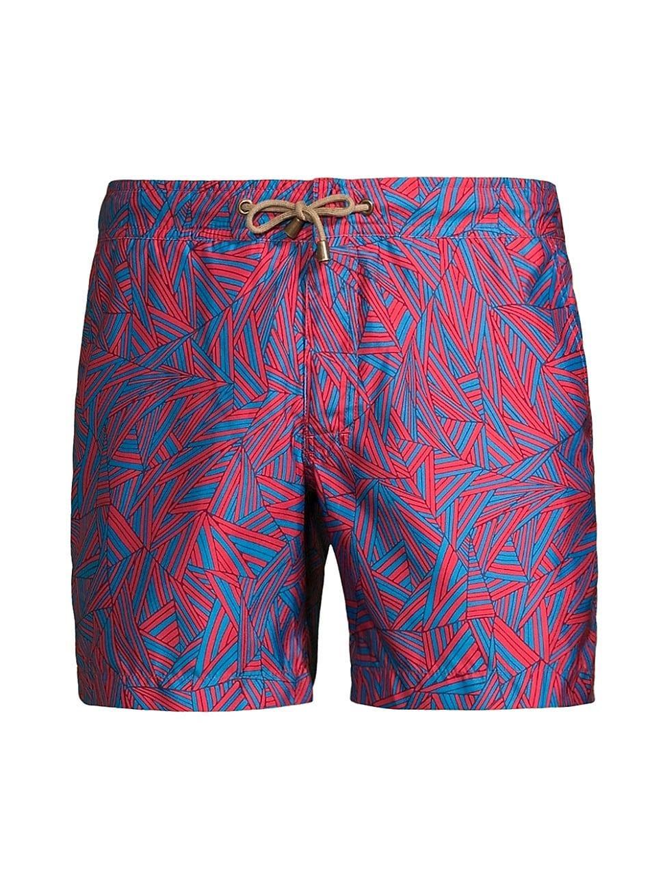 Mens Geometric Swim Shorts Product Image