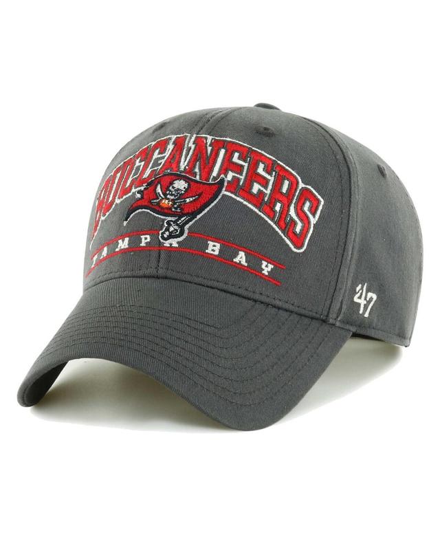 Mens 47 Pewter Tampa Bay Buccaneers Fletcher MVP Adjustable Hat, Grey Product Image