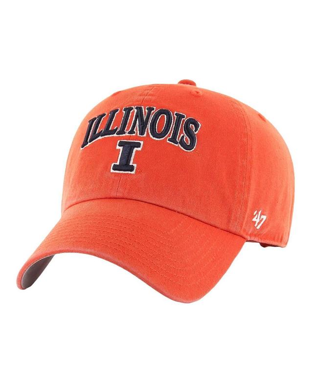 Mens 47 Illinois Fighting Illini Archie Script Clean Up Adjustable Hat Product Image