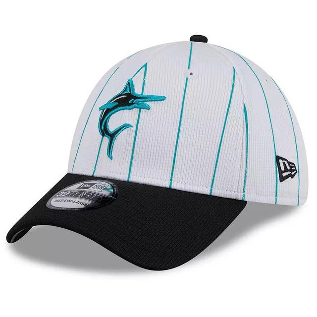 Mens New Era Miami Marlins 2024 Batting Practice 39THIRTY Flex Hat Product Image