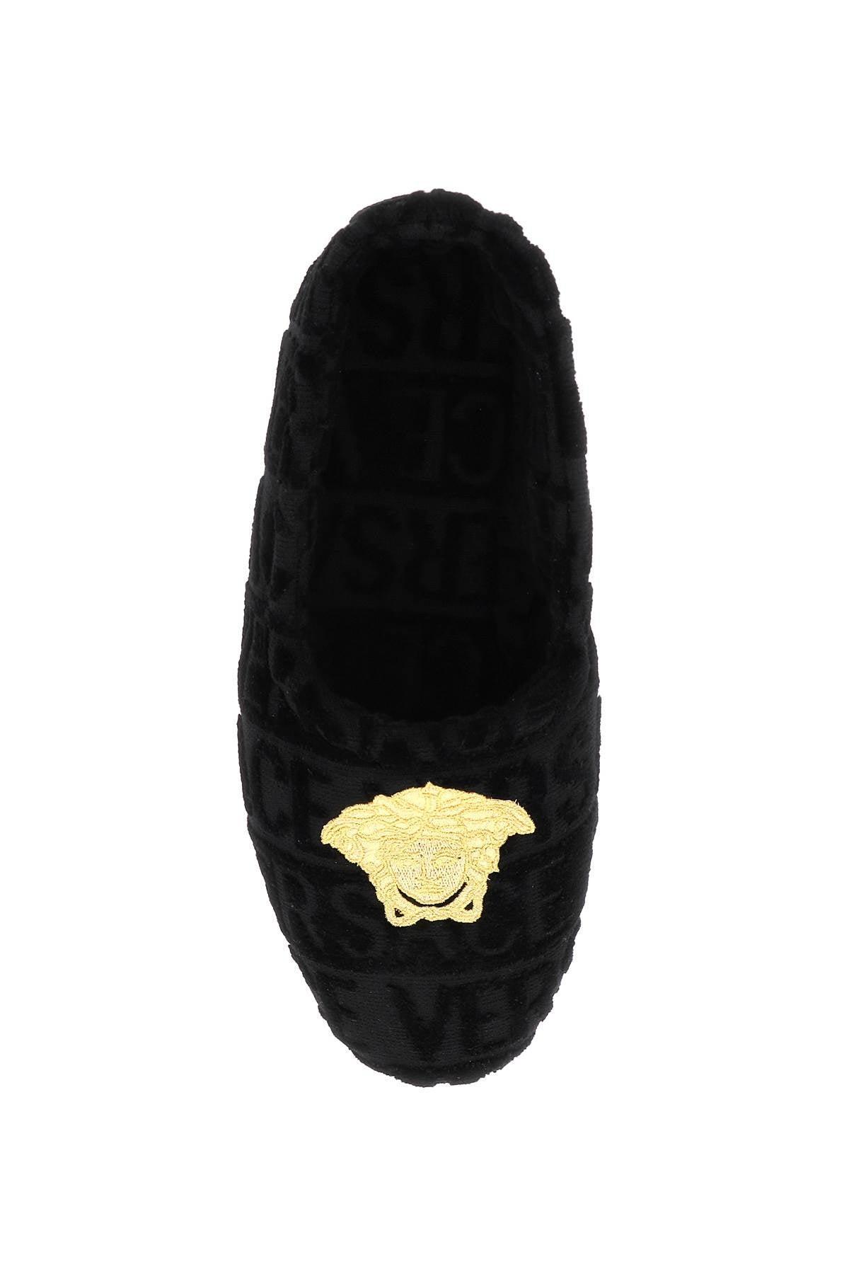 Medusa Slipper In Black Product Image