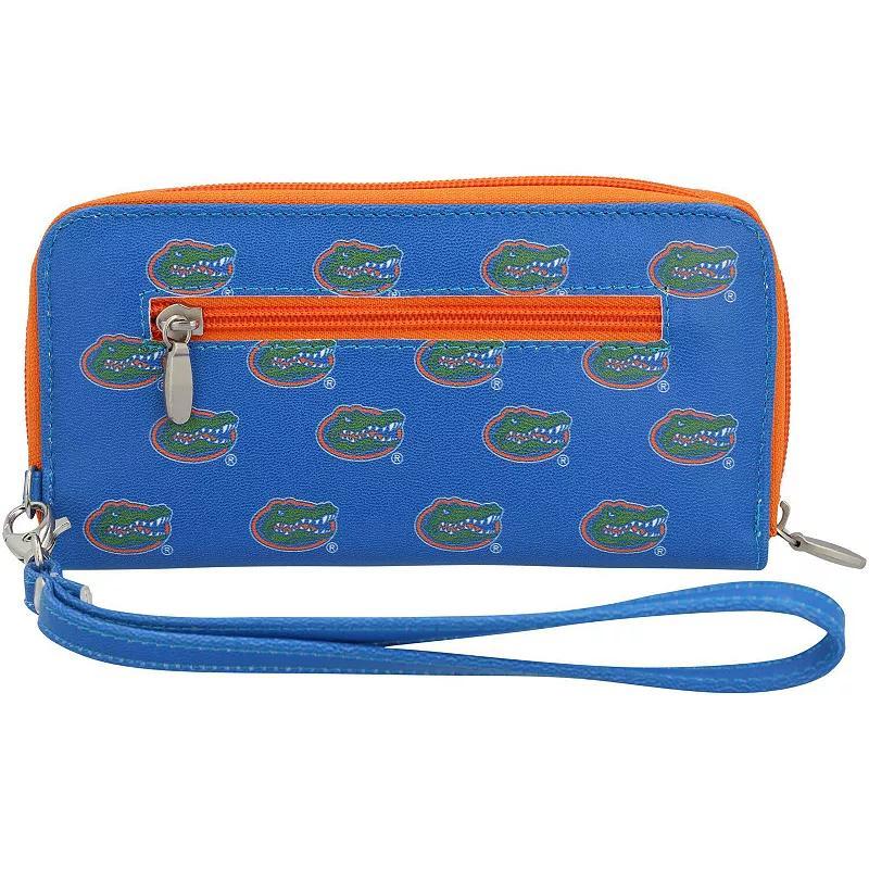 Womens Florida Gators Zip-Around Wristlet Wallet Product Image