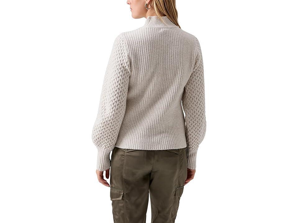 Sanctuary Honeycomb Sleeve Sweater (Toasted Marshmallow) Women's Clothing Product Image