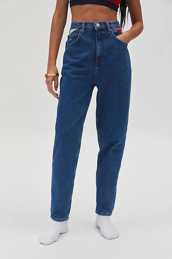 Tommy Hilfiger Tommy Jeans Ultra High Rise Tapered Mom Jean Womens at Urban Outfitters Product Image