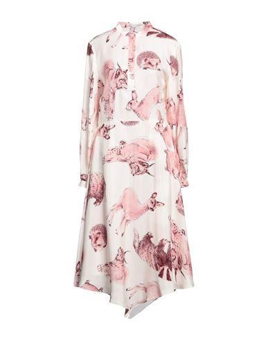 STELLA MCCARTNEY Woman Midi Dress Off White Size 6-8 Silk Product Image