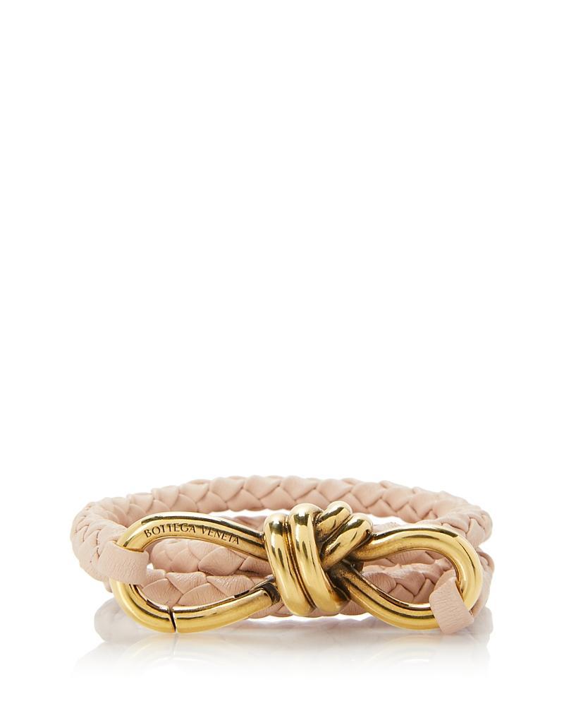 Bottega Veneta Womens Andiamo Knot Leather Belt Product Image