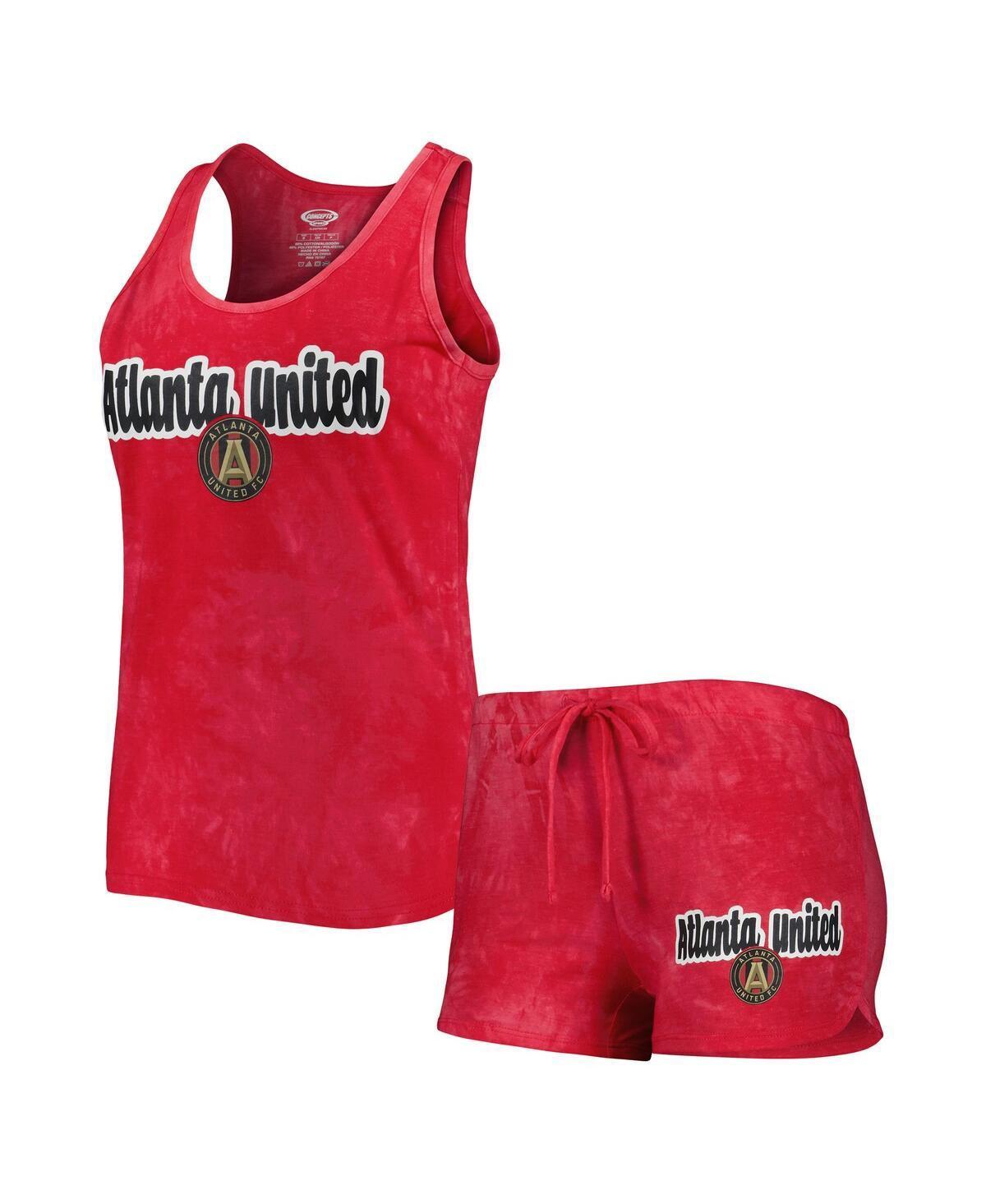 Womens Concepts Sport Red Atlanta United FC Billboard Tank Top & Shorts Sleep Set Product Image