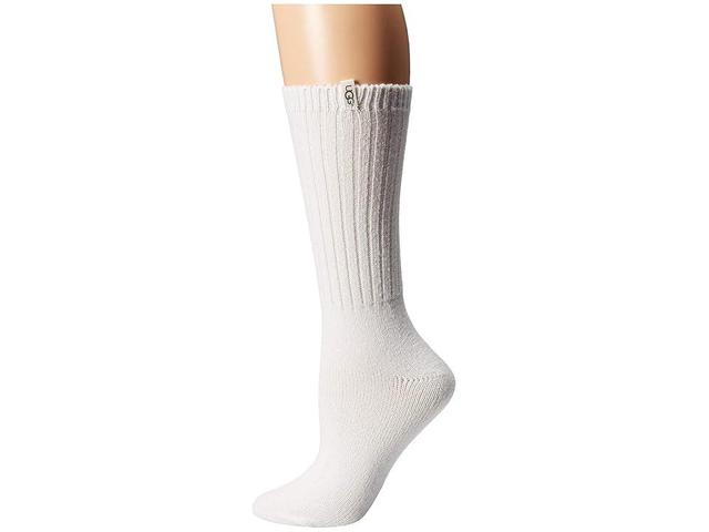 UGG Rib Knit Slouchy Crew Socks Women's Crew Cut Socks Shoes Product Image