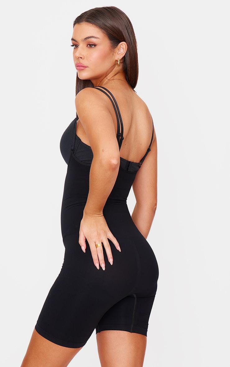 Black Underbust Shapewear Bodysuit Product Image