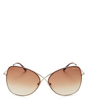 Womens Zelie 58MM Square Sunglasses Product Image