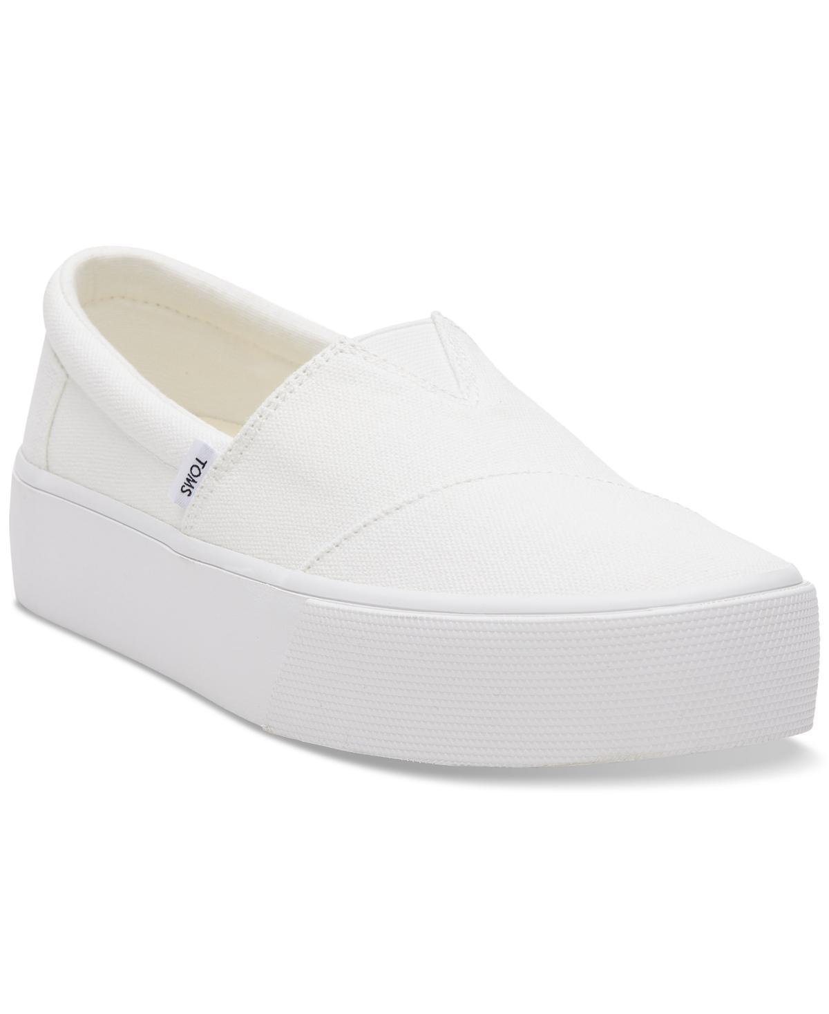 Toms Womens Fenix Platform Slip On Sneakers Product Image