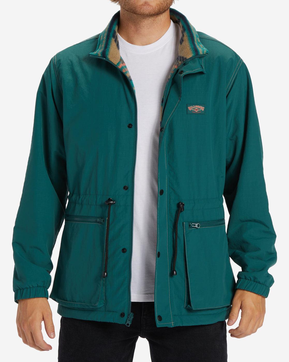 Gnaraloo Reversible Jacket - Deep Teal Male Product Image