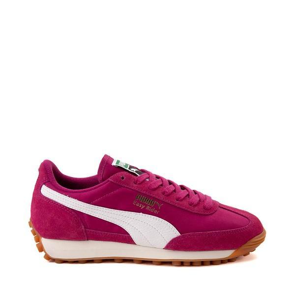 Womens PUMA Easy Rider Vintage Athletic Shoe - Magenta Gleam / White / Gum Product Image