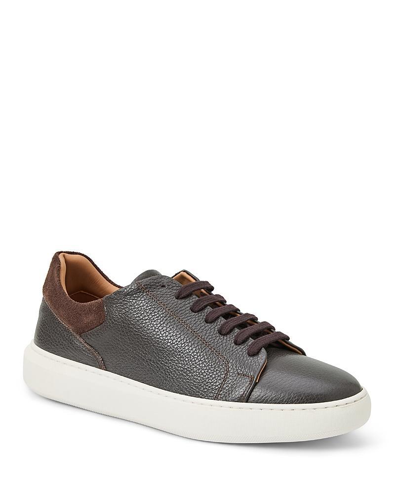 Bruno Magli Mens Salvatore Leather Sneakers Product Image