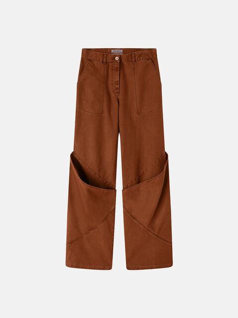 Khaki long pants Product Image