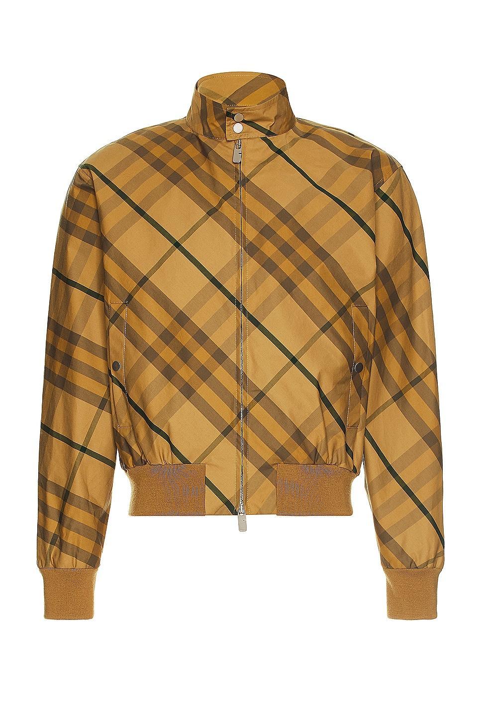 burberry Check Cotton Track Jacket Product Image