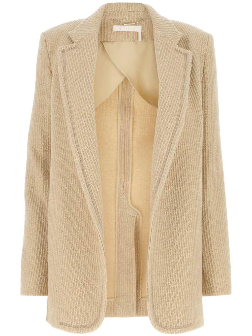 Chloe Jackets And Vests In Brown Product Image